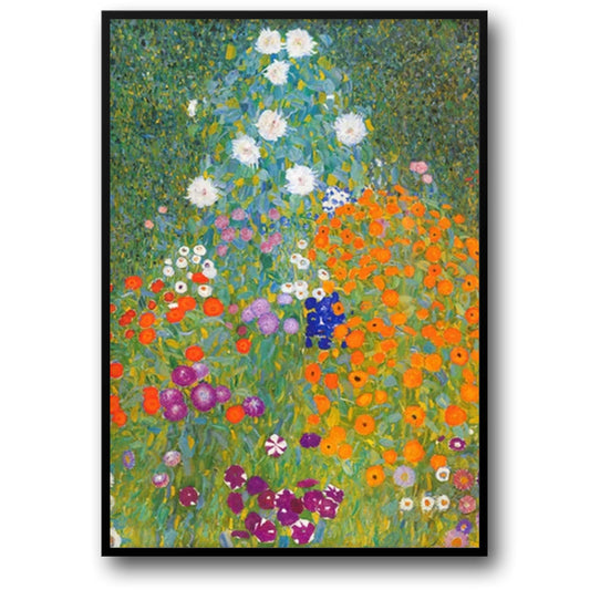 Klimt's Bloementuin | Art Nouveau Floraal Vintage