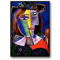 Abstrakter Vintage-Stil | Picasso-Klassiker im Anime-Stil