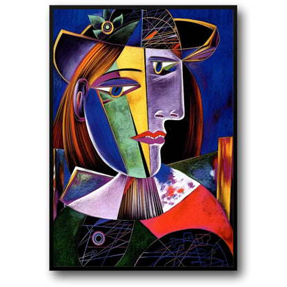 Abstrakter Vintage-Stil | Picasso-Klassiker im Anime-Stil