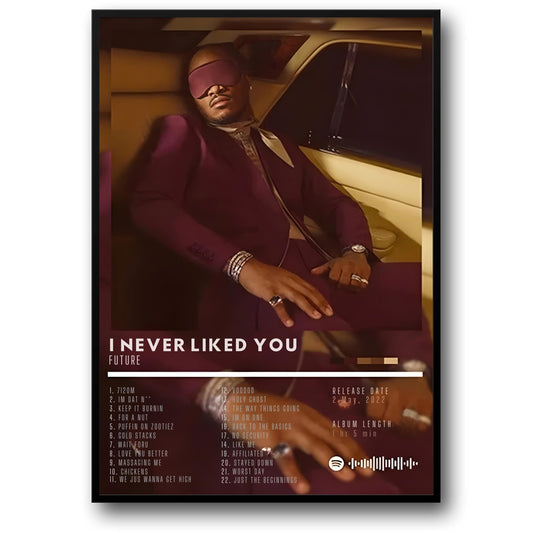 Future Album Kunst | I Never Liked You | Rap Legenden