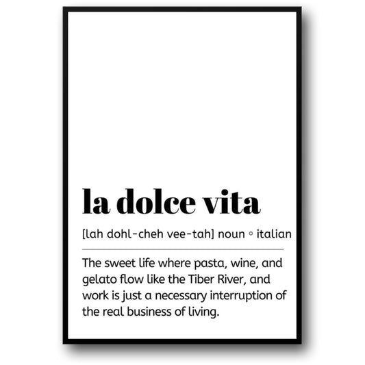 La Dolce Vita | Vintage Italiaans