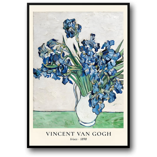 Van Gogh's Irissen | 1890 Reproductie
