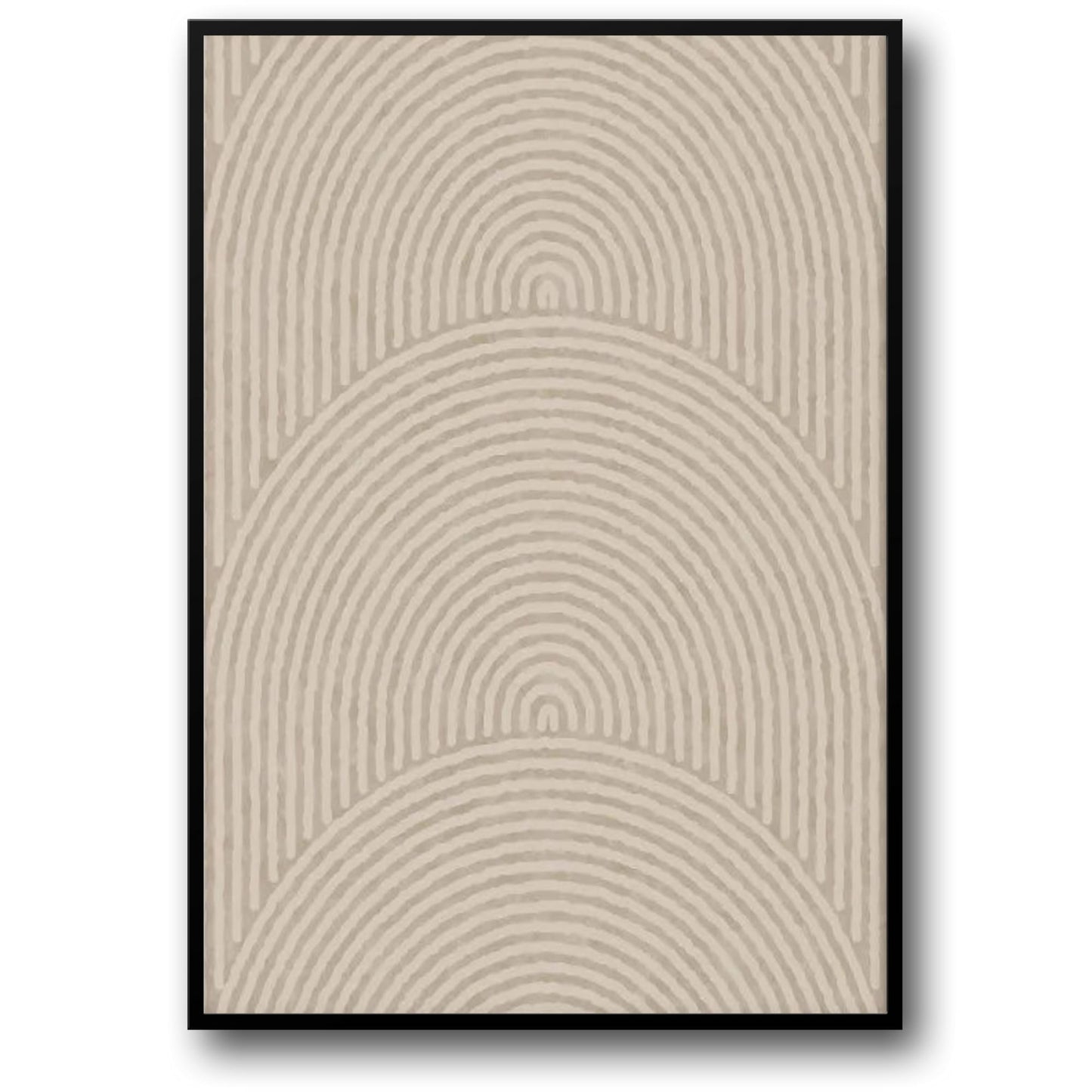 Subtile Geometrie | Minimalistische geometrische Kunst