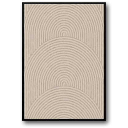 Subtile Geometrie | Minimalistische geometrische Kunst