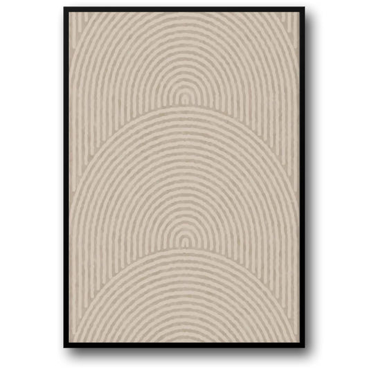 Subtile Geometrie | Minimalistische geometrische Kunst