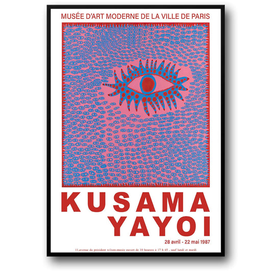 Yayoi Kusama | Angesammelte Augen | Lebendige Abstraktion