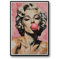 Kaugummi-Kunst | Mary-Jane-Design | Verträumtes Rosa