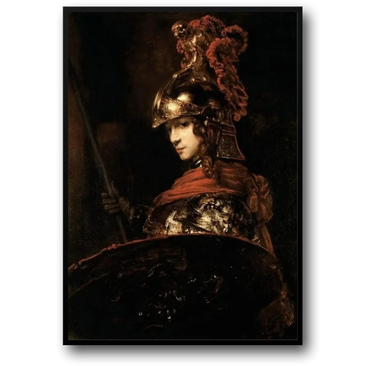 Rembrandt | Athena Pallas | Klassiek Kunstwerk