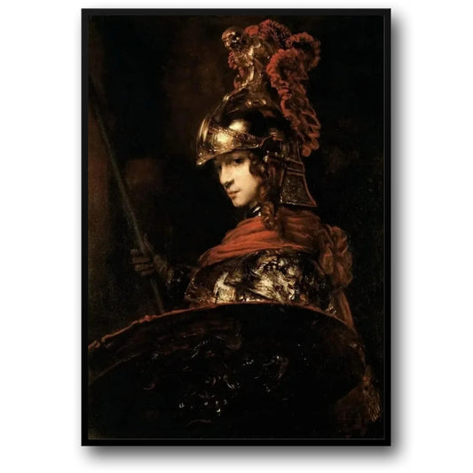 Rembrandt | Athena Pallas | Klassiek Kunstwerk