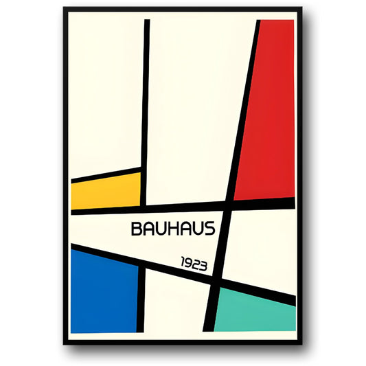 Bauhaus-Balance | Moderne abstrakte geometrische Kunst
