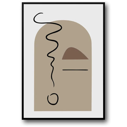 Void as Visual Poetry | Abstract Art Poster | Contemporary Home Decor | Wall Art