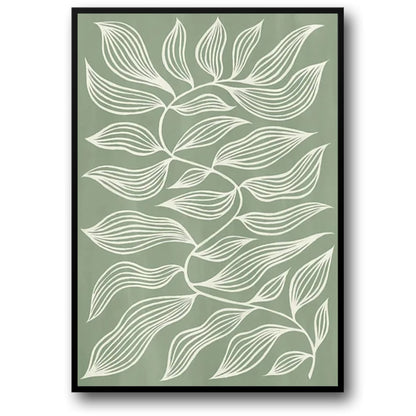 Erdverbundene Geometrie | Abstrakte grüne Formen | Modernes Design