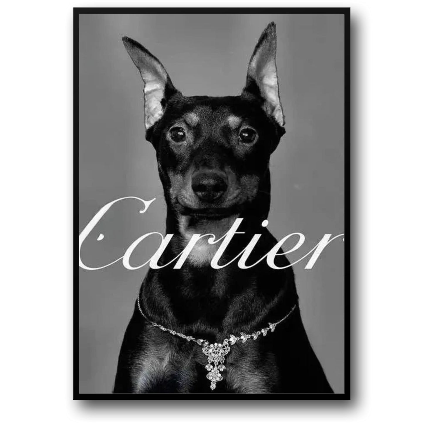 Cartier | Pinscher-Silhouetten | Hommage an die Pariser Mode