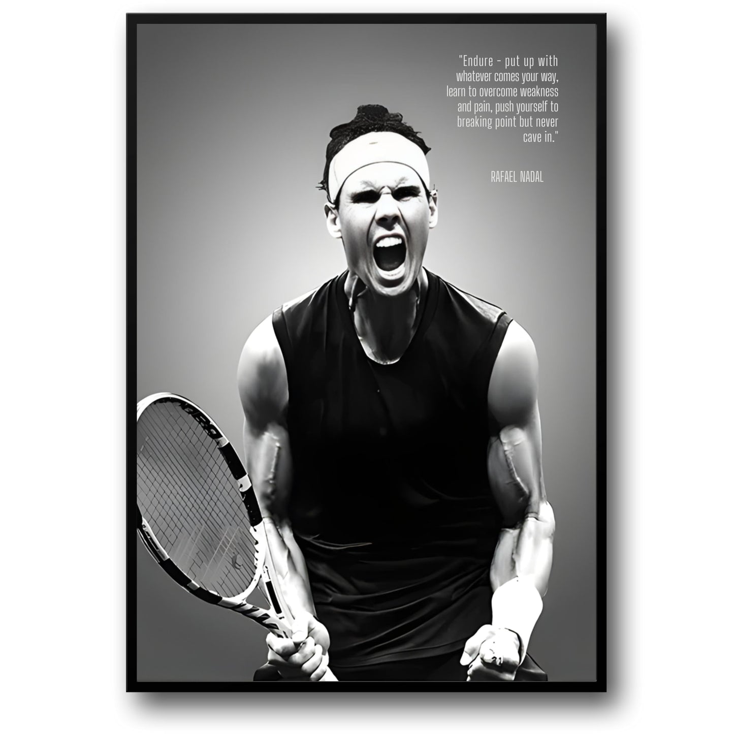 Rafael Nadal Quote | Kracht & Uithoudingsvermogen Inspiratie