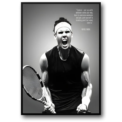 Rafael Nadal Quote | Kracht & Uithoudingsvermogen Inspiratie