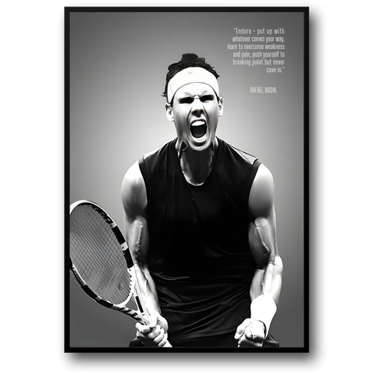 Rafael Nadal Quote | Kracht & Uithoudingsvermogen Inspiratie