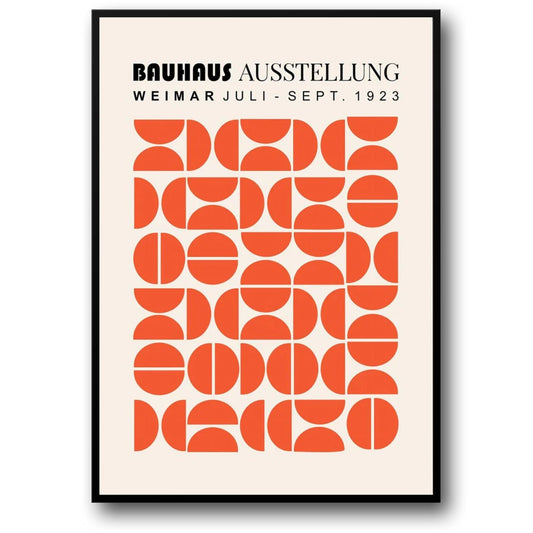 Bauhaus 1923 Tentoonstelling | Modern Abstract Ontwerp