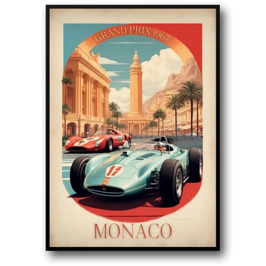 Vintage Motorsport Poster Vintage Racing Posters Collection Wall Art Canvas Painting Retro Bar Home Room Decoration Mural Gifts