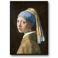 Mädchen mit dem Perlenohrring | Vermeer | Klassische Kunst