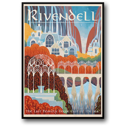 Rivendel | Betoverde Elfen Heiligdom | Vintage Stijl