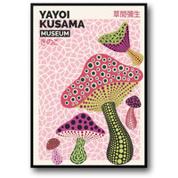 Yayoi Kusama Mushroom | Zeitgenössische Ausstellungskunst