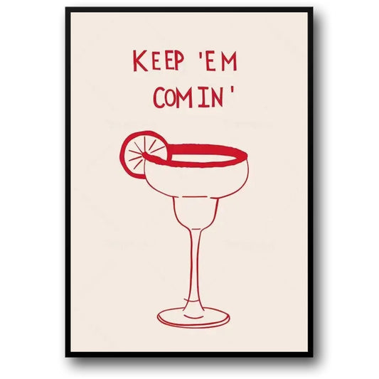 Immer weiter! | Minimalistische Schwarz-Weiß-Illustration