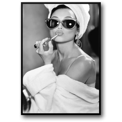 Audrey Hepburn | Lipstick Glamour | Vintage Style
