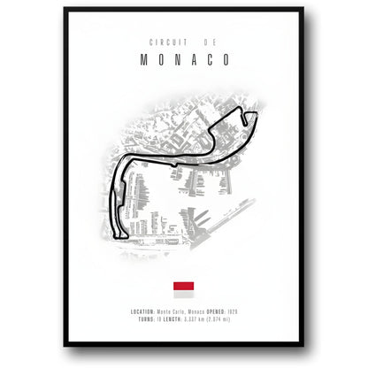 Monaco F1 Circuit Indeling