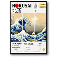 Die große Welle | Hokusai-Holzschnitt