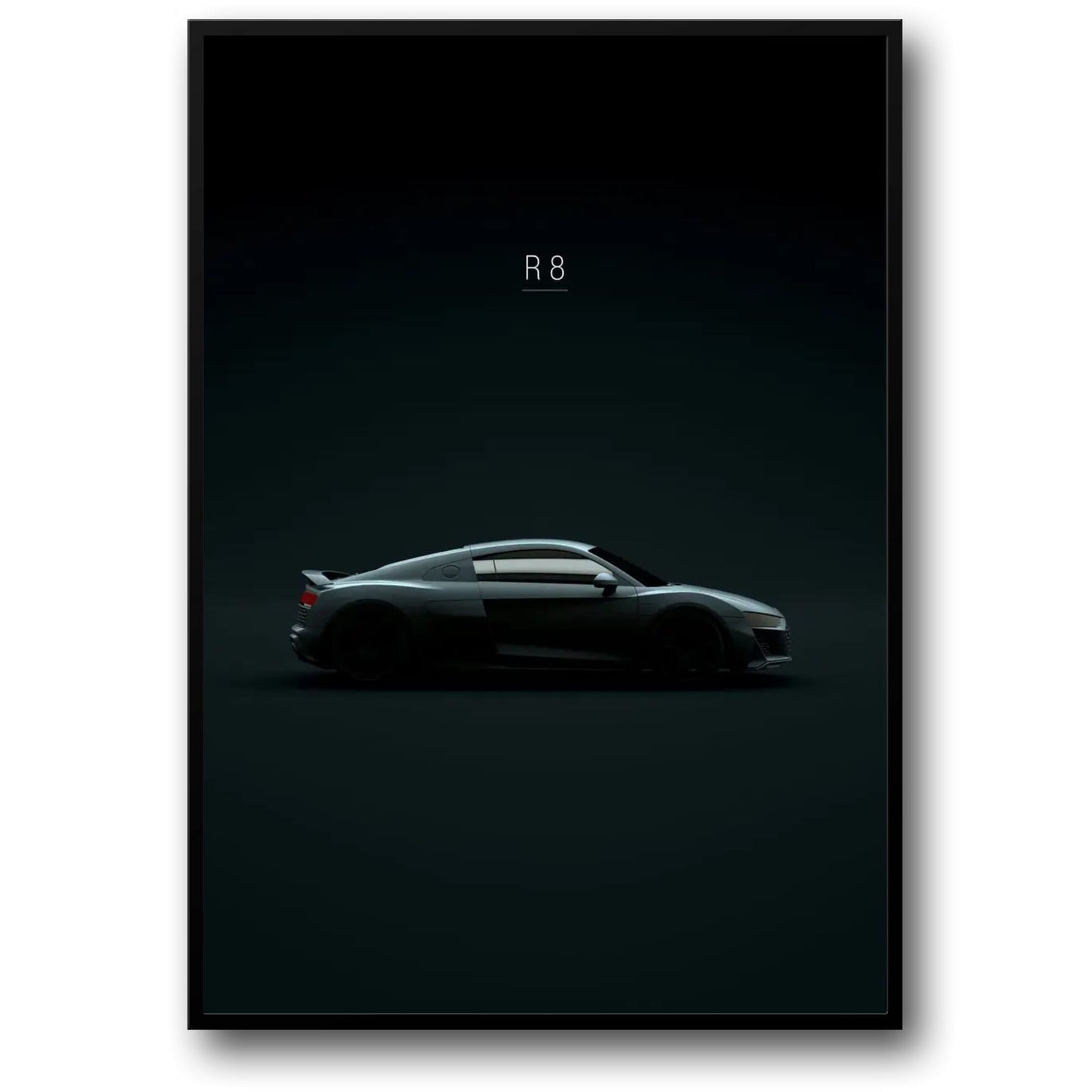 Audi R8 Poster | Tribute to Automotive Legends | Luxury Sports Car Art | Wall Decor