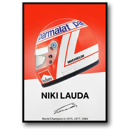 Formel 1 Helm Wandkunst Poster Formel 1 Rennen Leinwand Gemälde an der Wand Formel 1 Leinwand Kunst Bilder Home Wand Dekor Cuadro