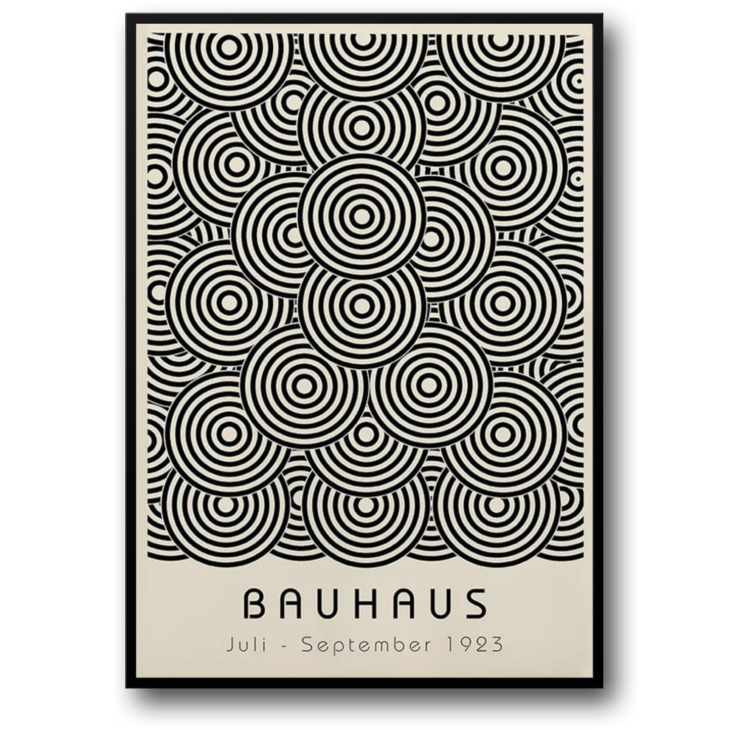 Dynamischer Fokus | Hommage an das Bauhaus 1923 | Moderne Kunst