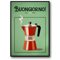 Buongiorno! | Vintage italienische Kaffeedose