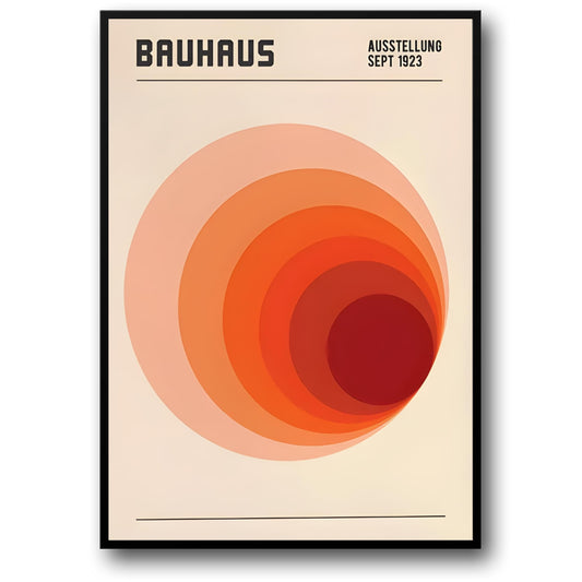 Zonsondergang Spectrum | Bauhaus Kleurstudie | Moderne Kunst