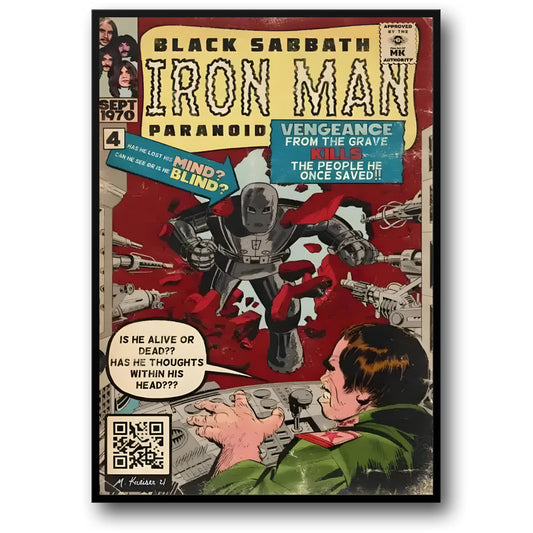 Black Sabbath | Iron Man Strip Poster