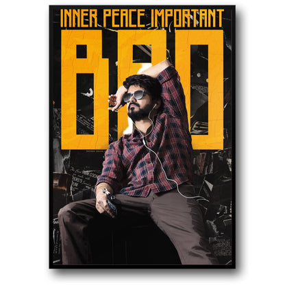 Inner Peace Important BRO X JD | Kollywood | Movie Posters