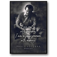 Pablo Escobar | Ikonische Kunst