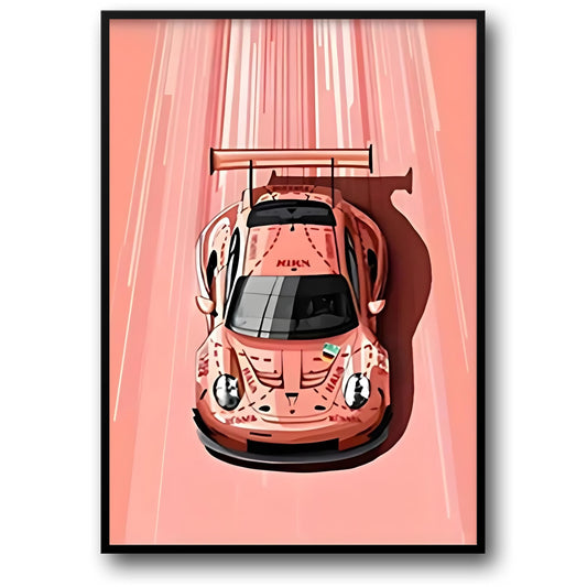 Porsche 911 R | Vintage Le Mans Stijl