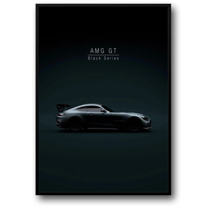 Mercedes AMG GT | Legendarische Sportauto Kunst
