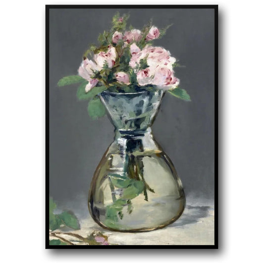Lichtroze Rozen | Impressionistische Bloemen