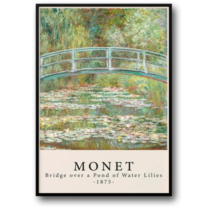 Claude Monet | Waterlelies Brug | Impressionistisch Meesterwerk