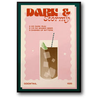 Vintage Dark and Stormy Cocktail | Bar-Dekor