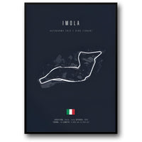 Imola F1 Streckenlayout | Rennstrecke