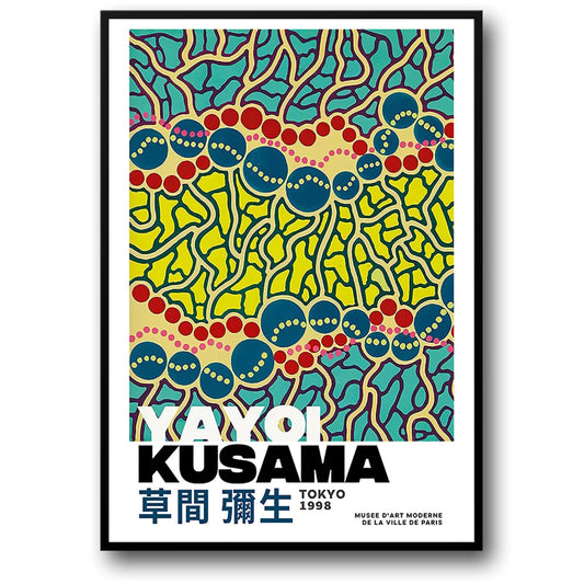 Yayoi Kusama | Farbenfrohes Amsterdamer Stadtbild