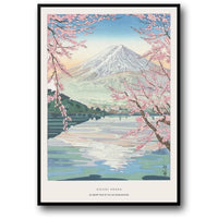 Le Mont Fuji und Kawaguchi-See | Ukiyo-e-Kunst