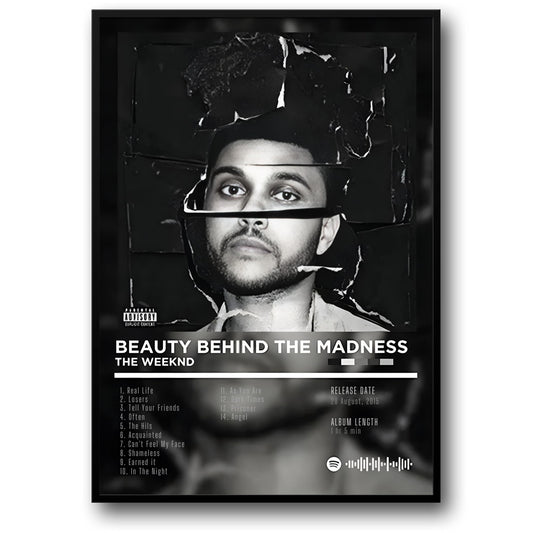 The Weeknd | Beauty Behind the Madness | Hip Hop Kunstwerk