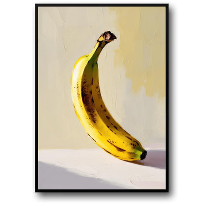 Bananenposter | Obstgalerie | Wohndekor Wandkunst | Botanischer Druck