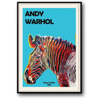 Andy Warhol | Grevyzebra 1983 | Pop-Art-Tierwelt