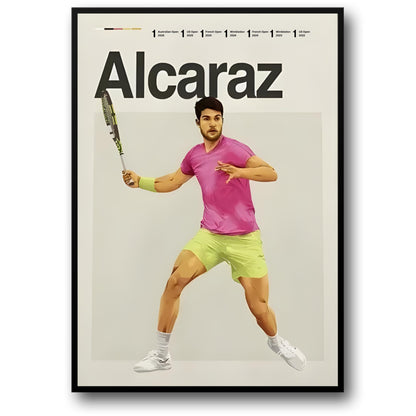 Carlos Alcaraz | Moderne Tennis Kunst