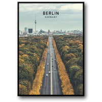 Autobahn Berlin | Legendäre deutsche Straße | Europäische Skyline